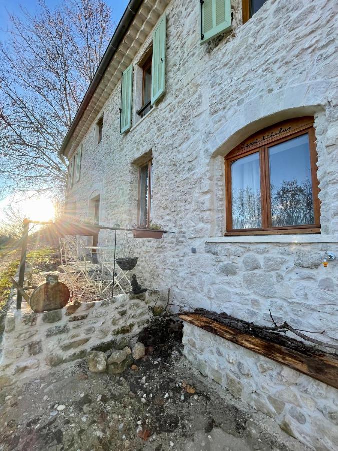 Le Petit Chalus Grand Gite Forcalquier Bagian luar foto